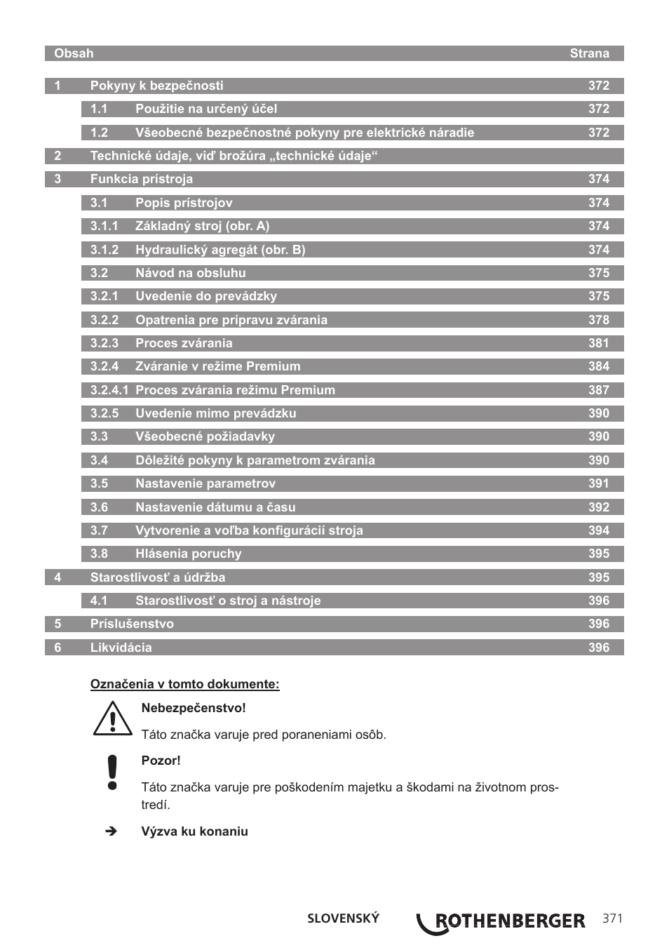 ROTHENBERGER ROWELD P250-630 B Plus Premium CNC User Manual | Page 373 / 456