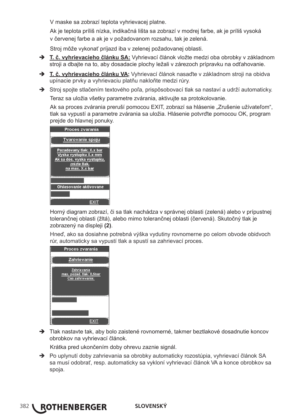 ROTHENBERGER ROWELD P250-630 B Plus Premium CNC User Manual | Page 384 / 456