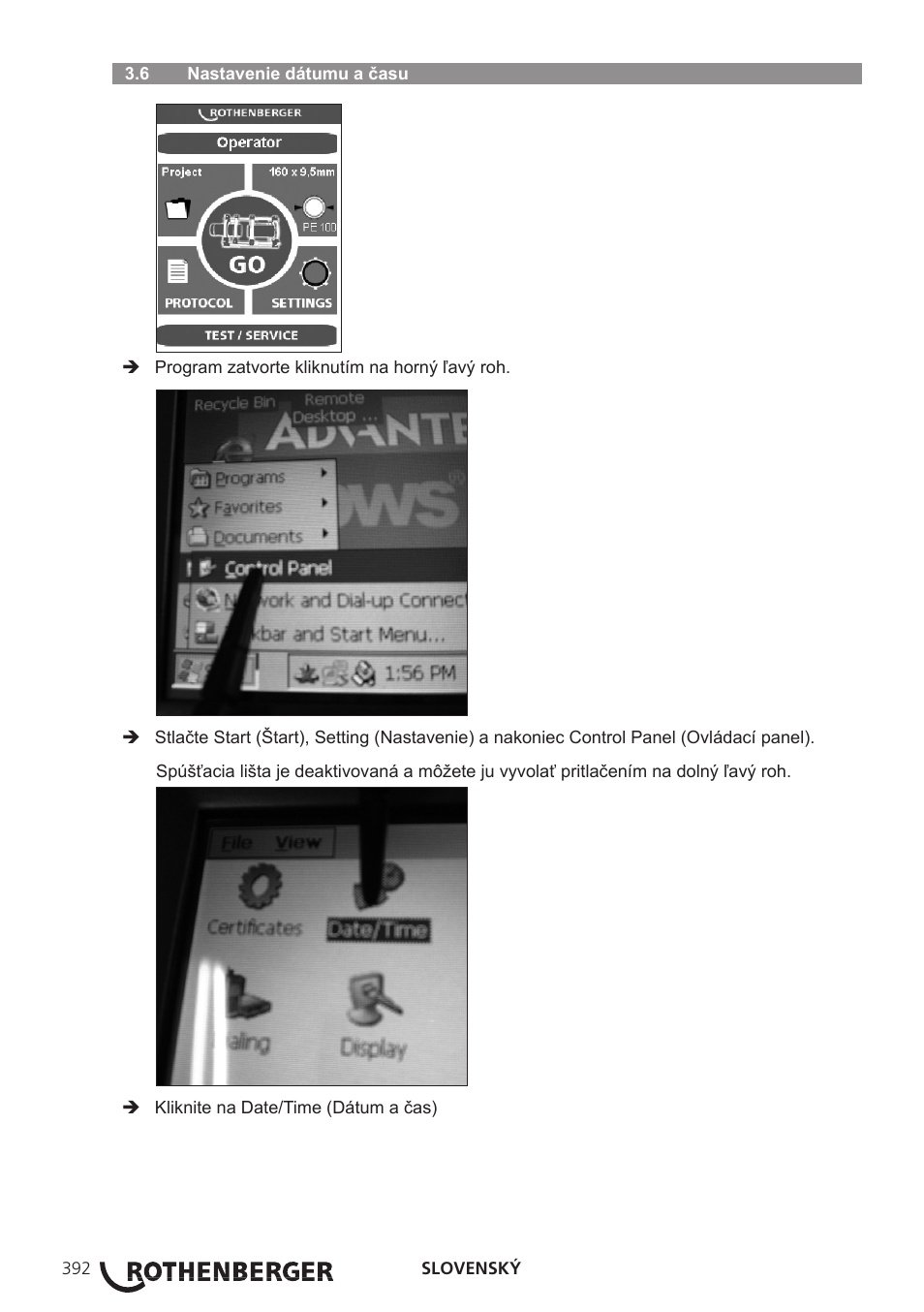 ROTHENBERGER ROWELD P250-630 B Plus Premium CNC User Manual | Page 394 / 456