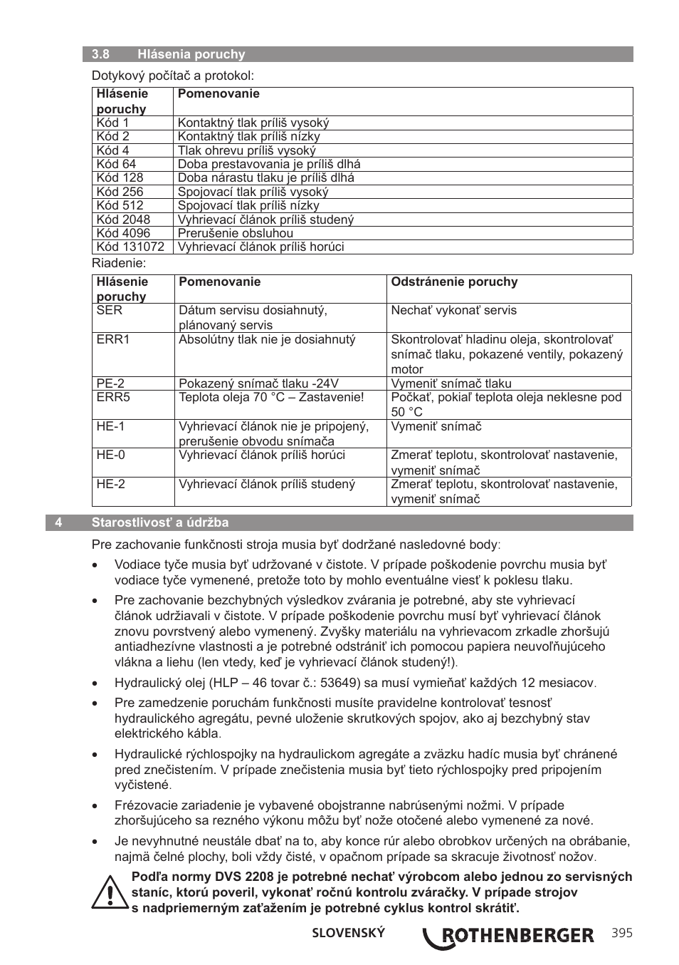 ROTHENBERGER ROWELD P250-630 B Plus Premium CNC User Manual | Page 397 / 456
