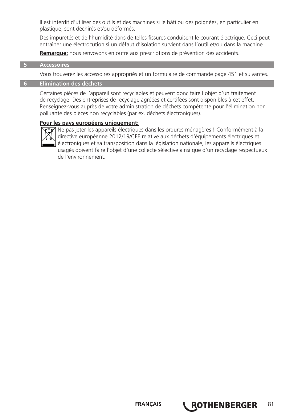 ROTHENBERGER ROWELD P250-630 B Plus Premium CNC User Manual | Page 83 / 456