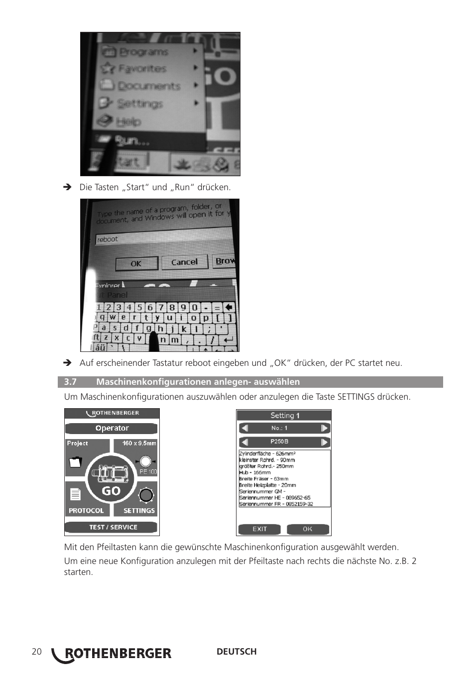 ROTHENBERGER ROWELD P250-630B Plus Premium User Manual | Page 22 / 368