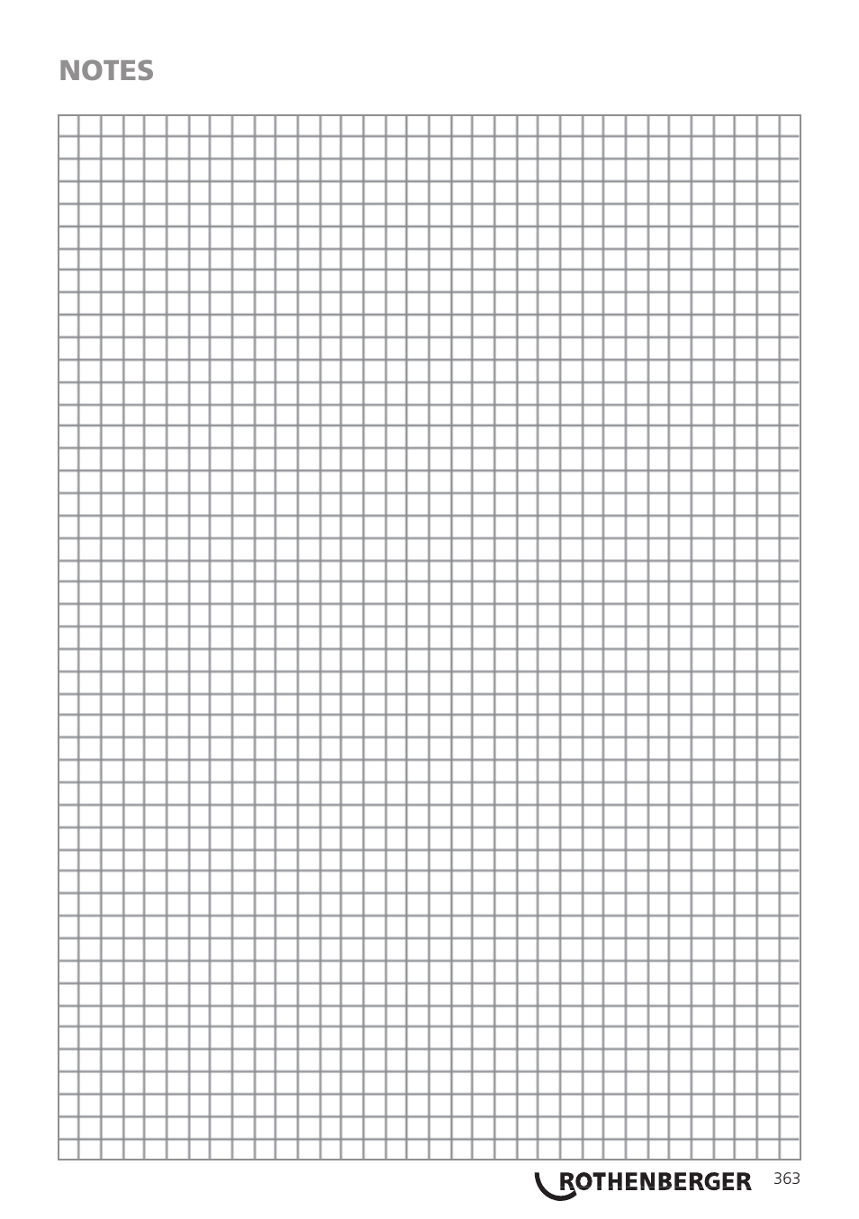 ROTHENBERGER ROWELD P250-630B Plus Premium User Manual | Page 365 / 368