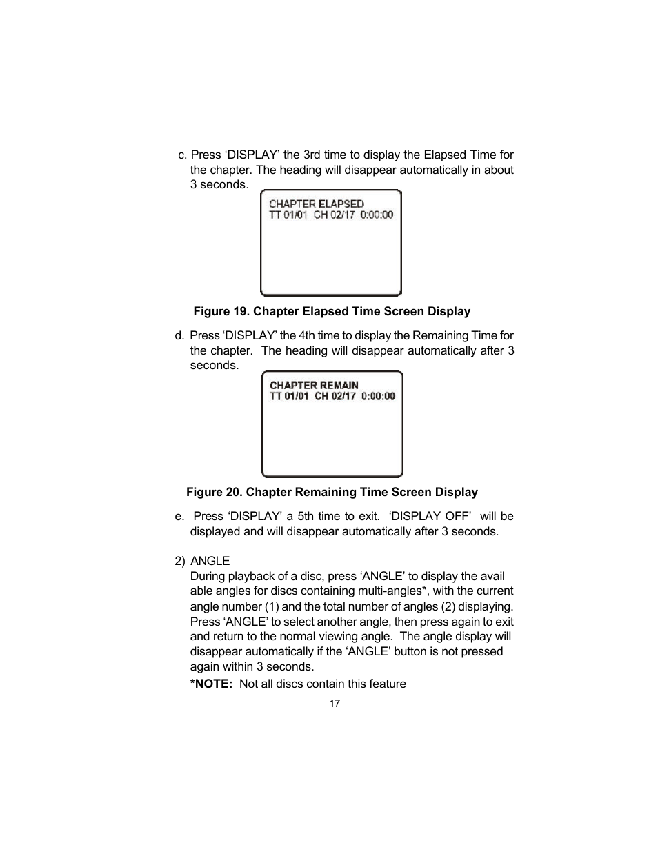 Audiovox D1500A User Manual | Page 17 / 33