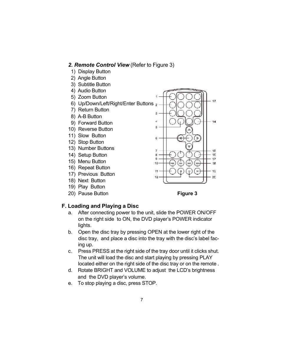 Audiovox D1500A User Manual | Page 7 / 33