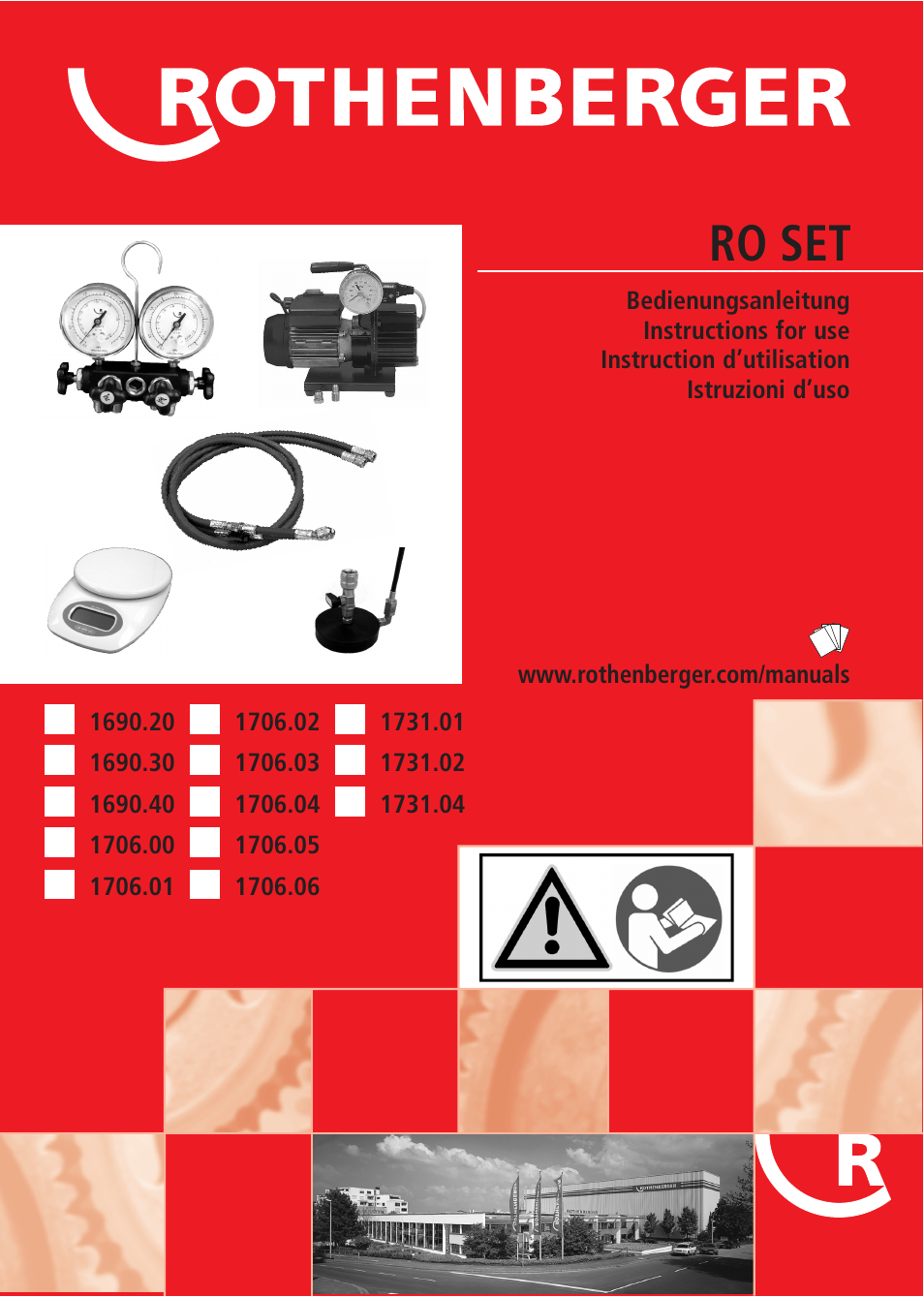 ROTHENBERGER Monteurhilfe-Sets User Manual | 36 pages