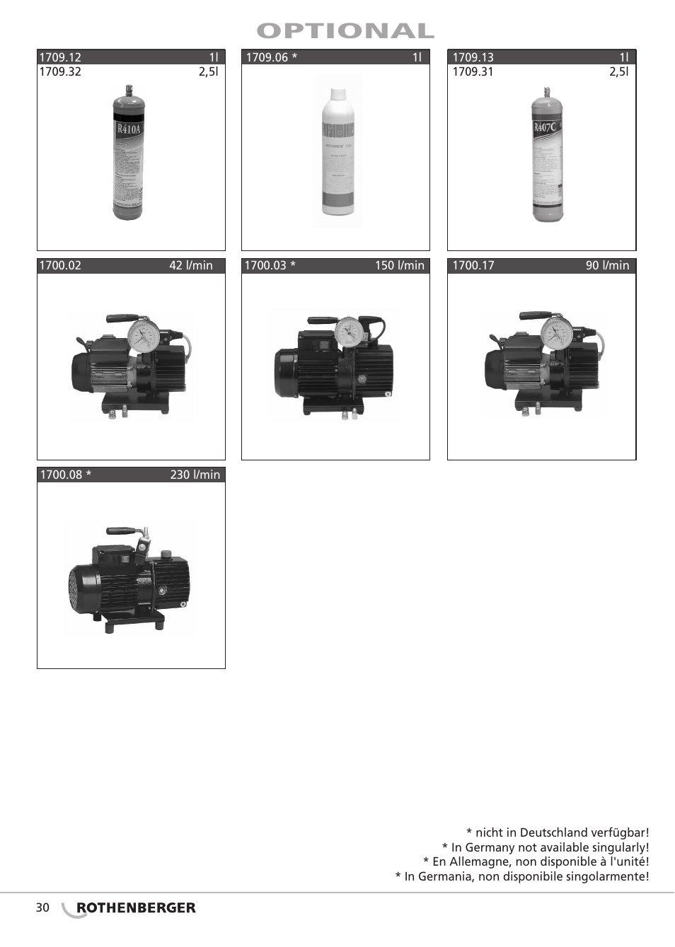 Seite4, Optional | ROTHENBERGER Monteurhilfe-Sets User Manual | Page 32 / 36