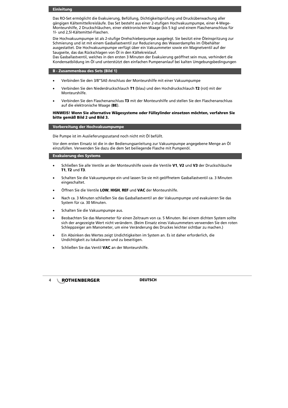 ROTHENBERGER Monteurhilfe-Sets User Manual | Page 6 / 36