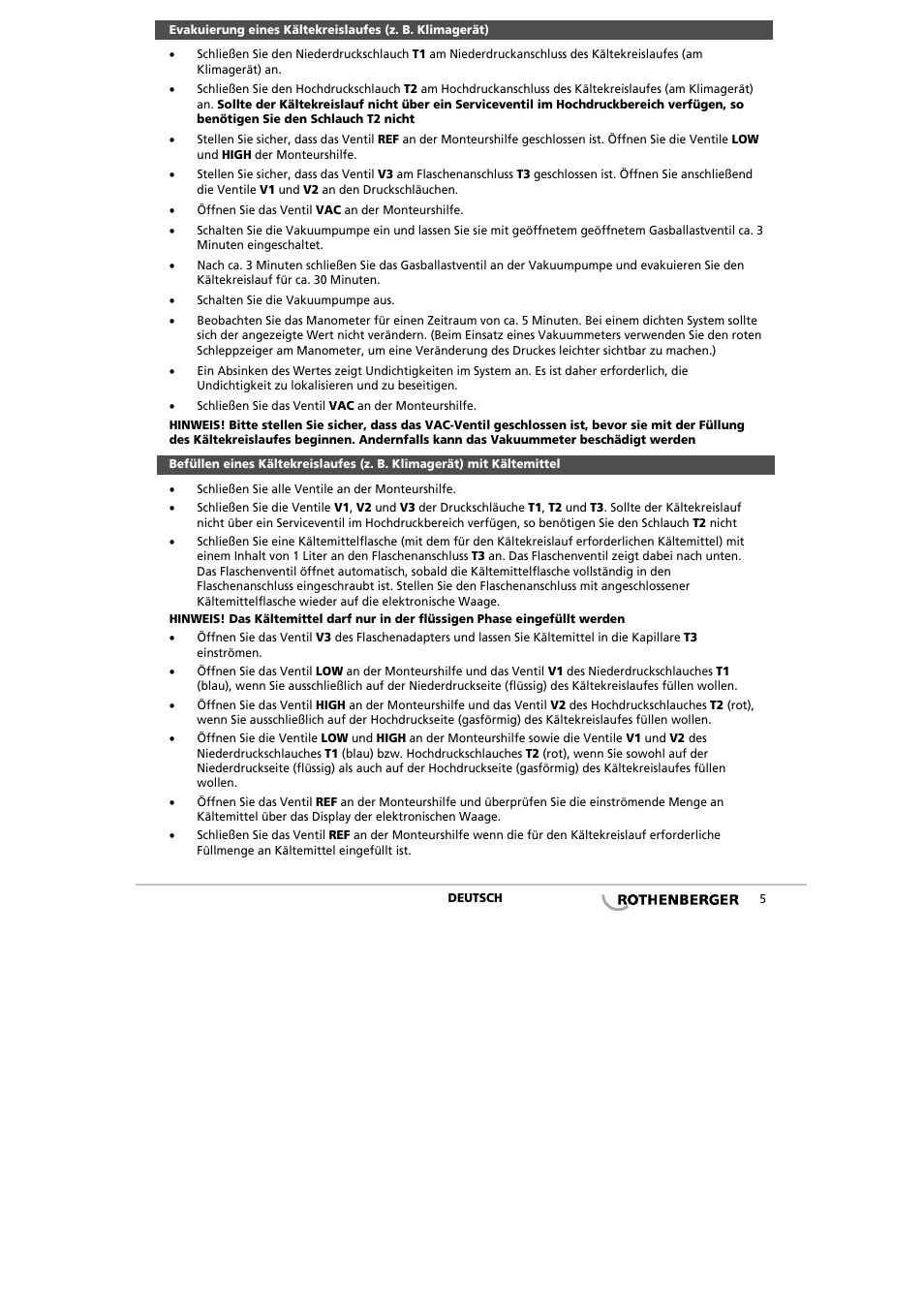 ROTHENBERGER Monteurhilfe-Sets User Manual | Page 7 / 36