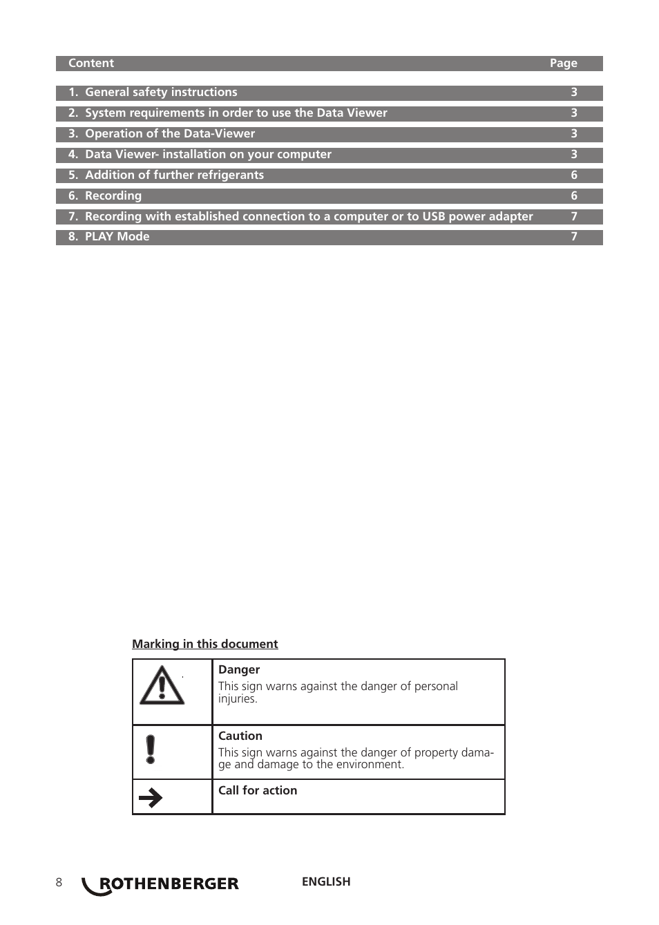 ROTHENBERGER Red Box User Manual | Page 12 / 120