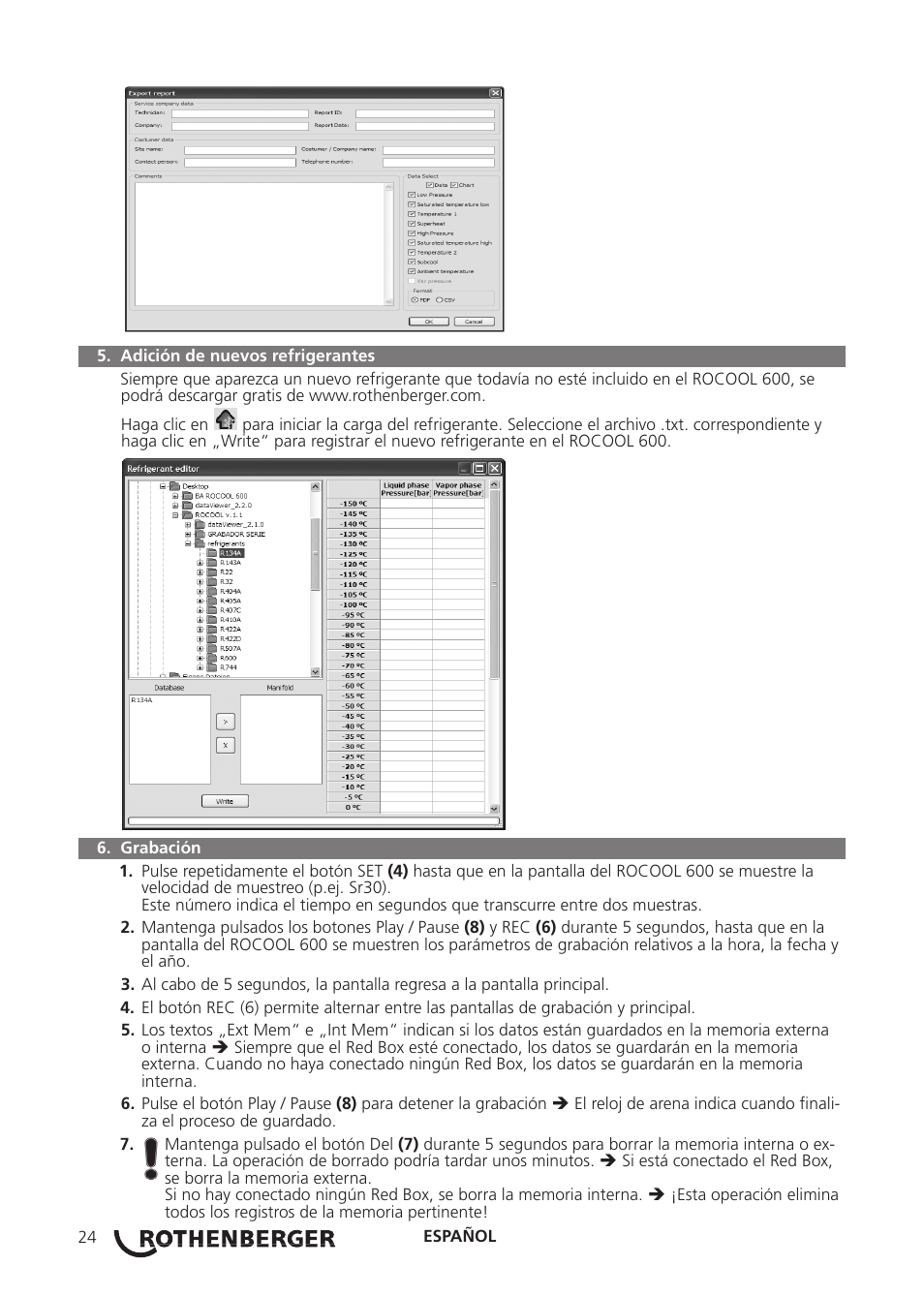 ROTHENBERGER Red Box User Manual | Page 28 / 120