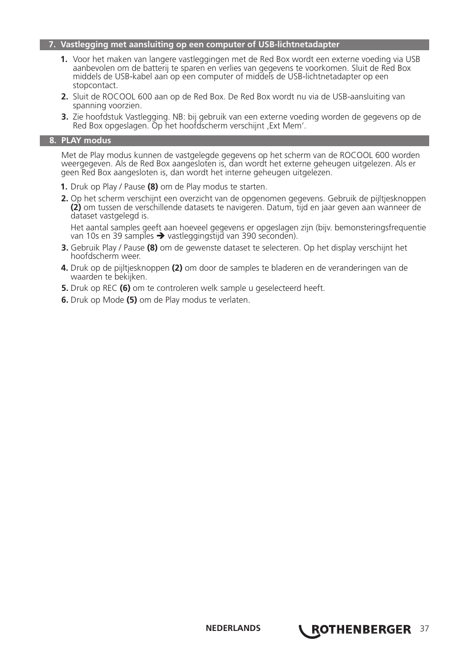 ROTHENBERGER Red Box User Manual | Page 41 / 120