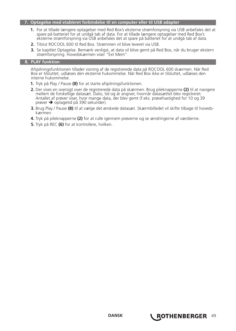 ROTHENBERGER Red Box User Manual | Page 53 / 120