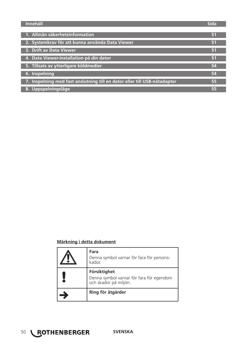 ROTHENBERGER Red Box User Manual | Page 54 / 120