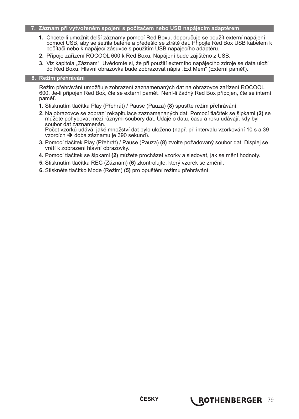 ROTHENBERGER Red Box User Manual | Page 83 / 120