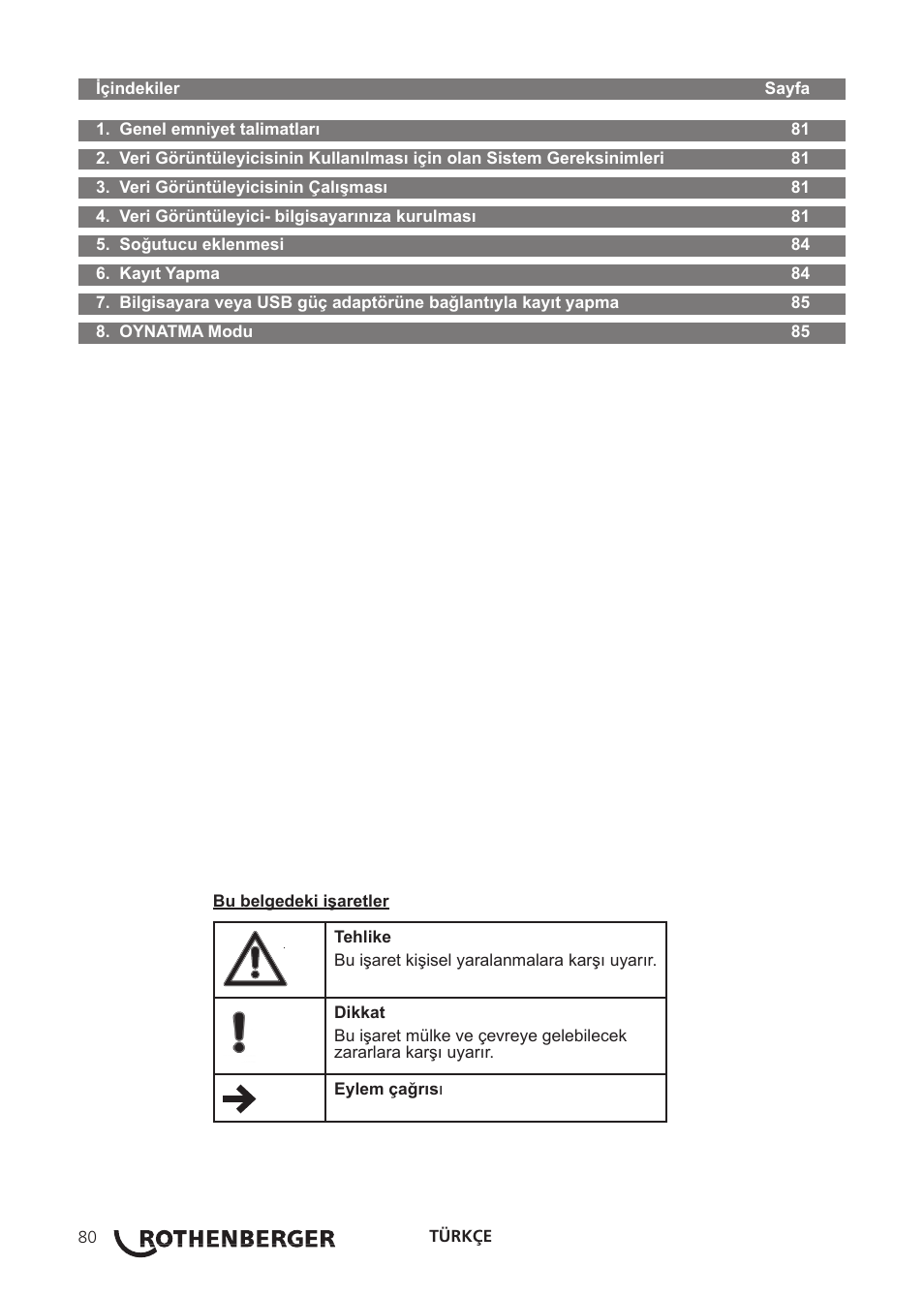 ROTHENBERGER Red Box User Manual | Page 84 / 120