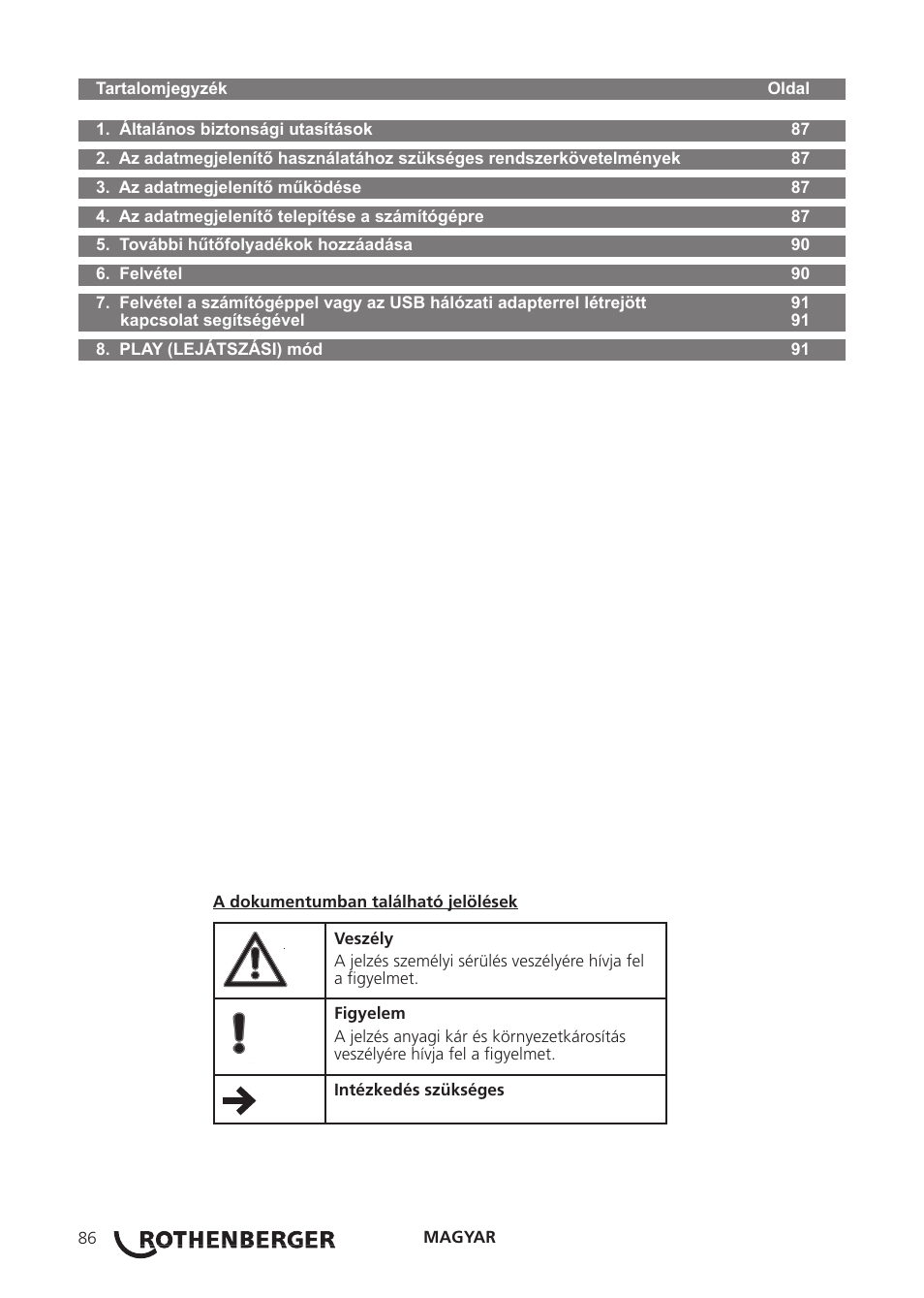 ROTHENBERGER Red Box User Manual | Page 90 / 120