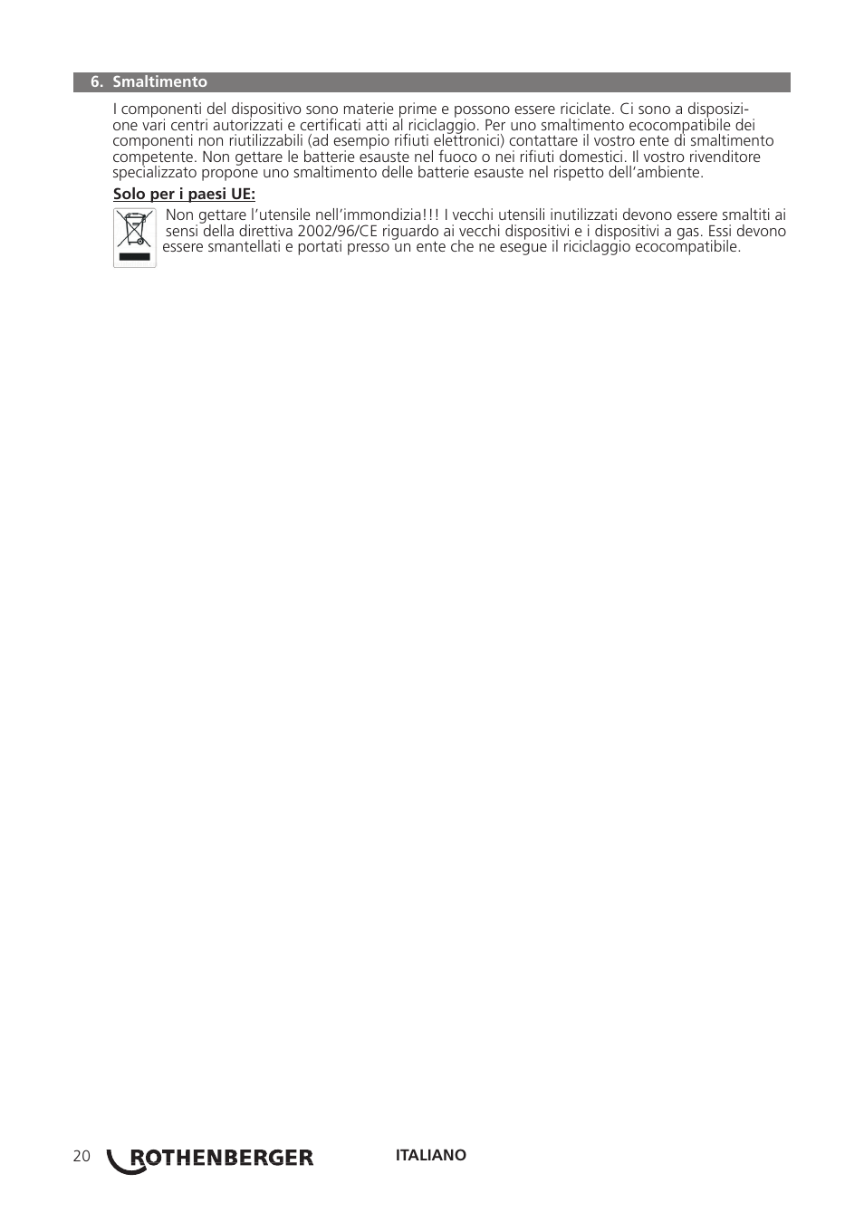 ROTHENBERGER ROCOOL 600 User Manual | Page 25 / 80