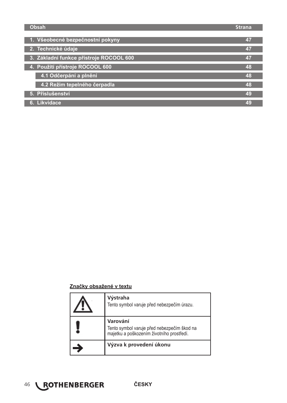 ROTHENBERGER ROCOOL 600 User Manual | Page 51 / 80