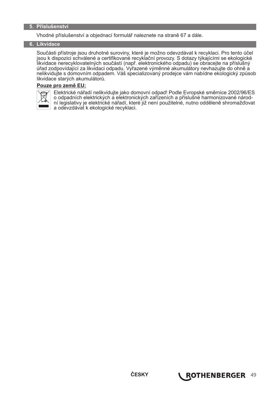 ROTHENBERGER ROCOOL 600 User Manual | Page 54 / 80