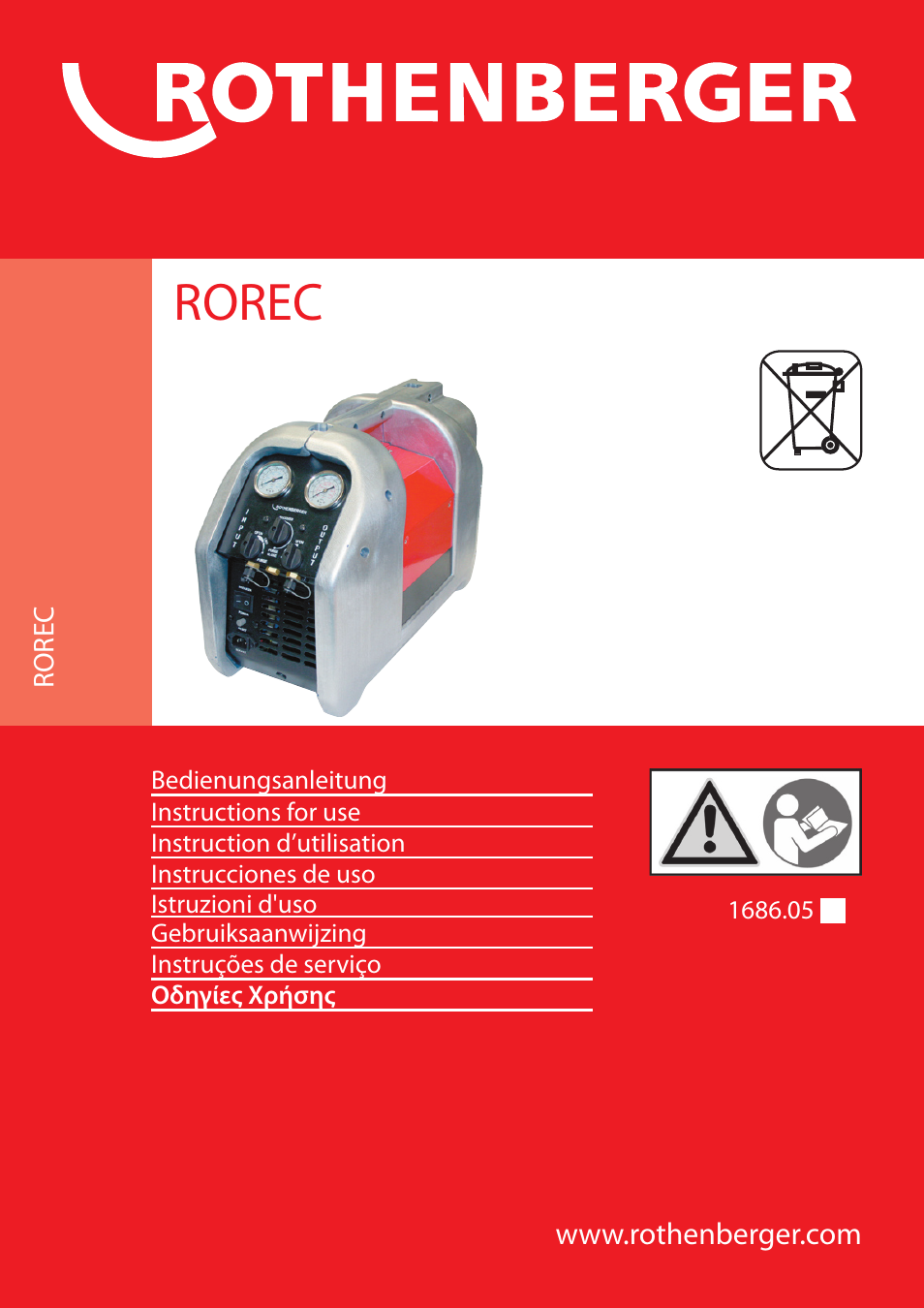 Rorec | ROTHENBERGER ROREC v.1 User Manual | Page 2 / 76