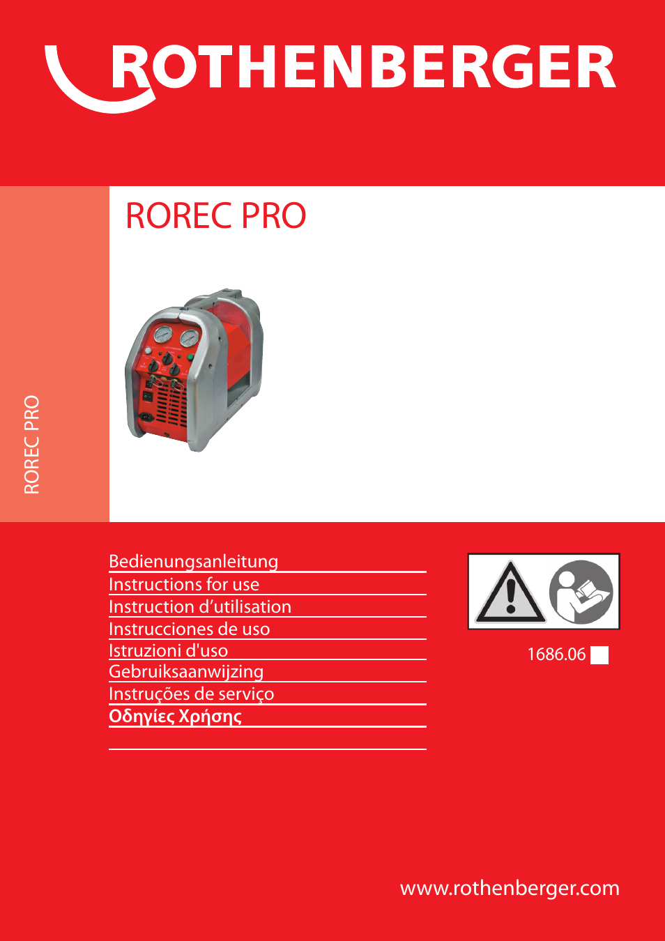 Rorec pro | ROTHENBERGER ROREC PRO v.1 User Manual | Page 2 / 77