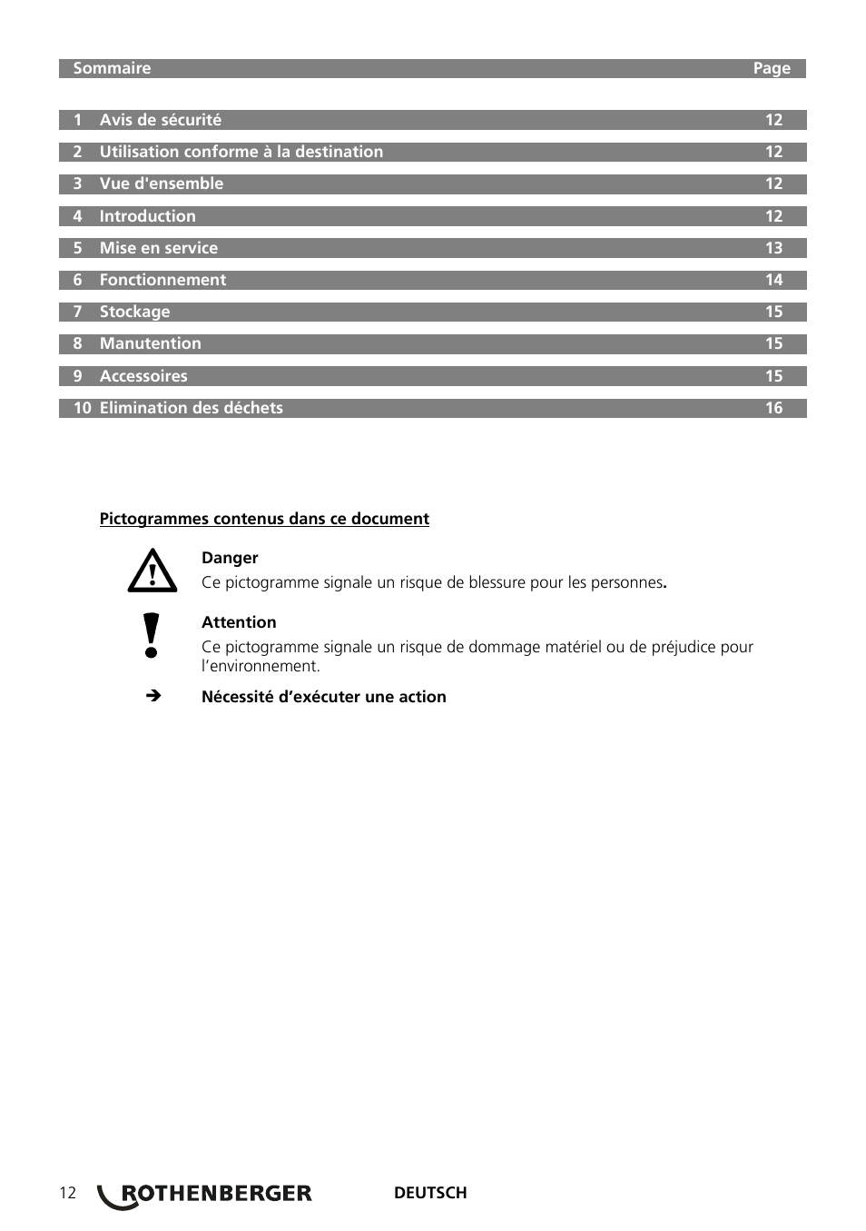ROTHENBERGER Stickstoff-Set User Manual | Page 14 / 36