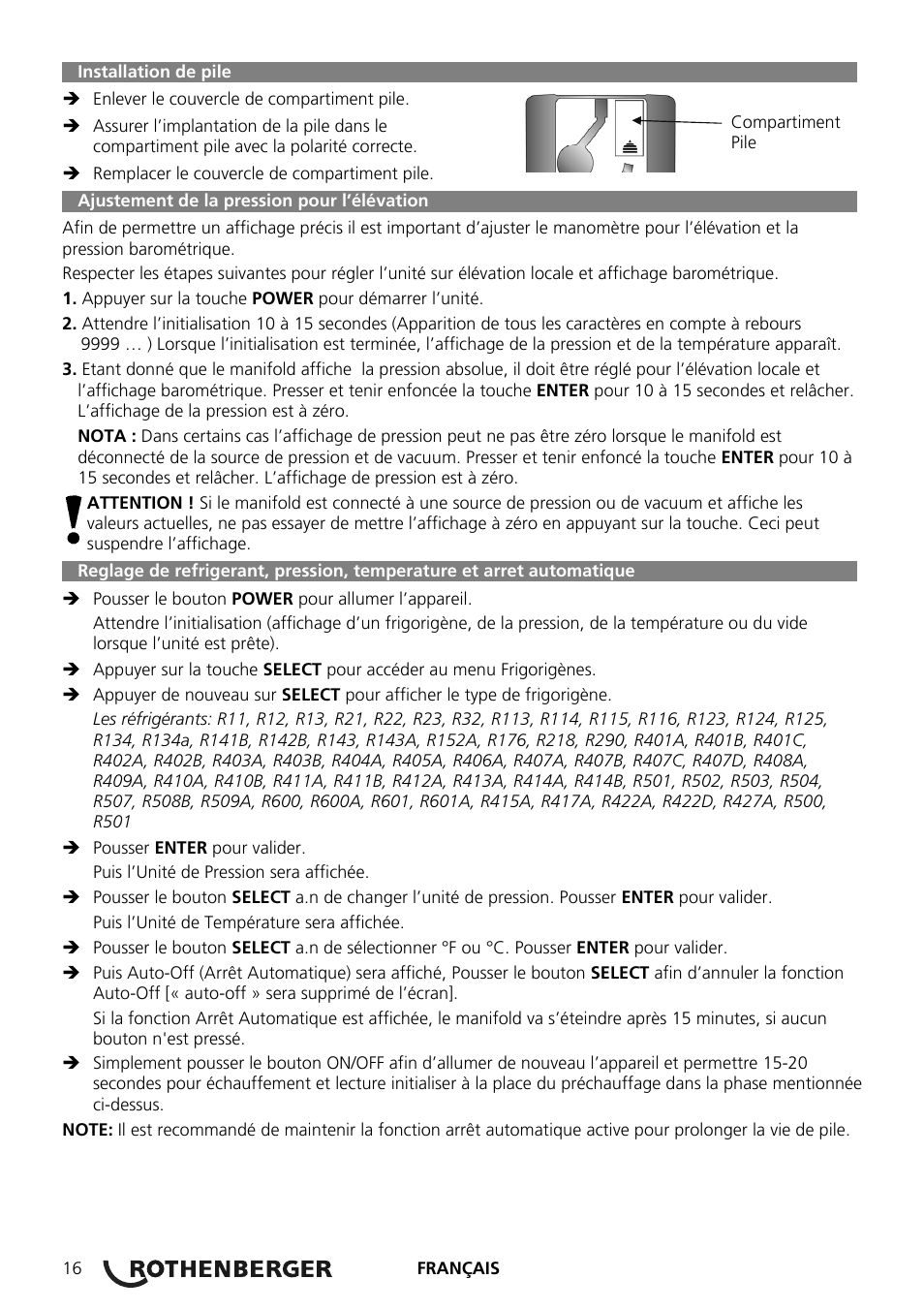 ROTHENBERGER Digitales Monteurhilfe Set User Manual | Page 18 / 28