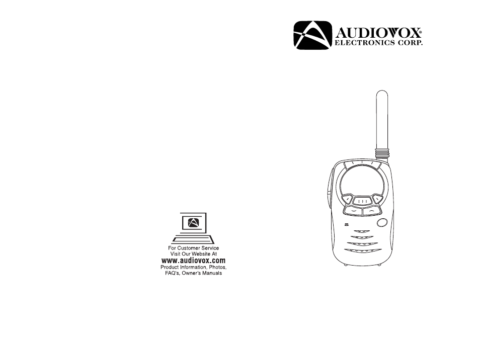 Audiovox FR14 User Manual | 6 pages