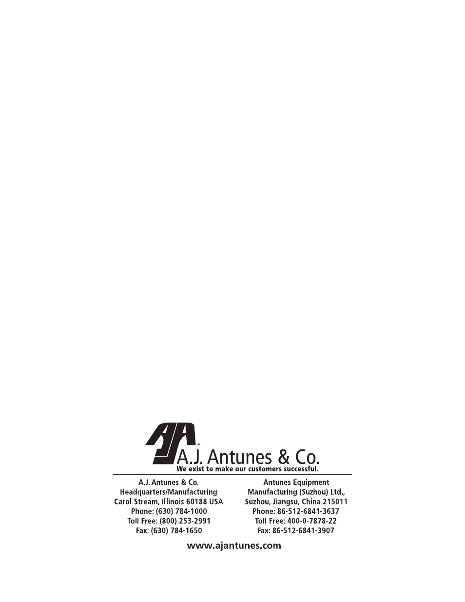 A.J. Antunes & Co C-420 9700904 User Manual | Page 4 / 4