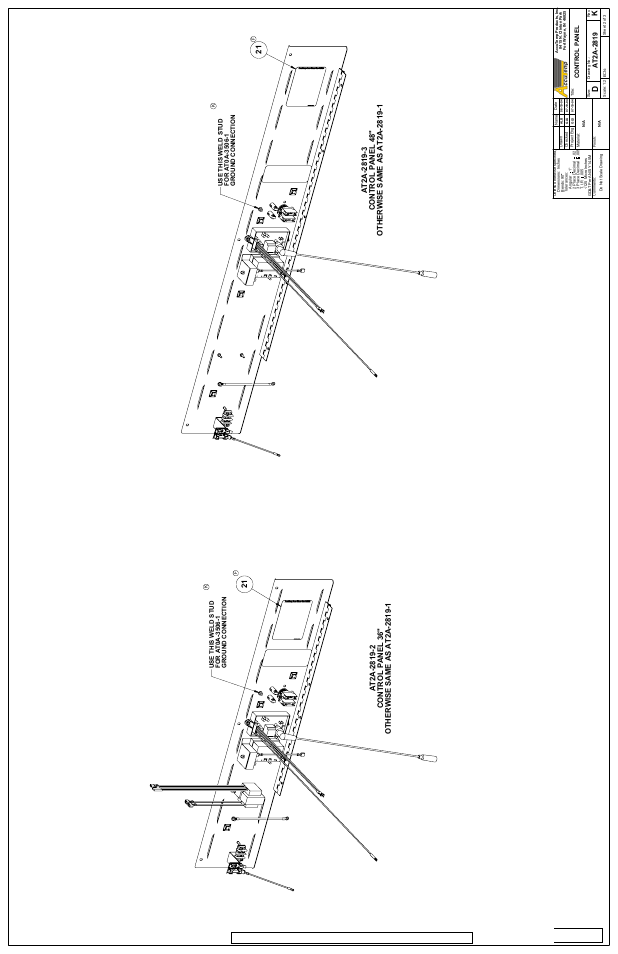 Sheet2, Drawing view9, Drawing view10 | Page 26/28, Control panel | AccuTemp ACCU-STEAM GAS GRIDDLE User Manual | Page 31 / 39
