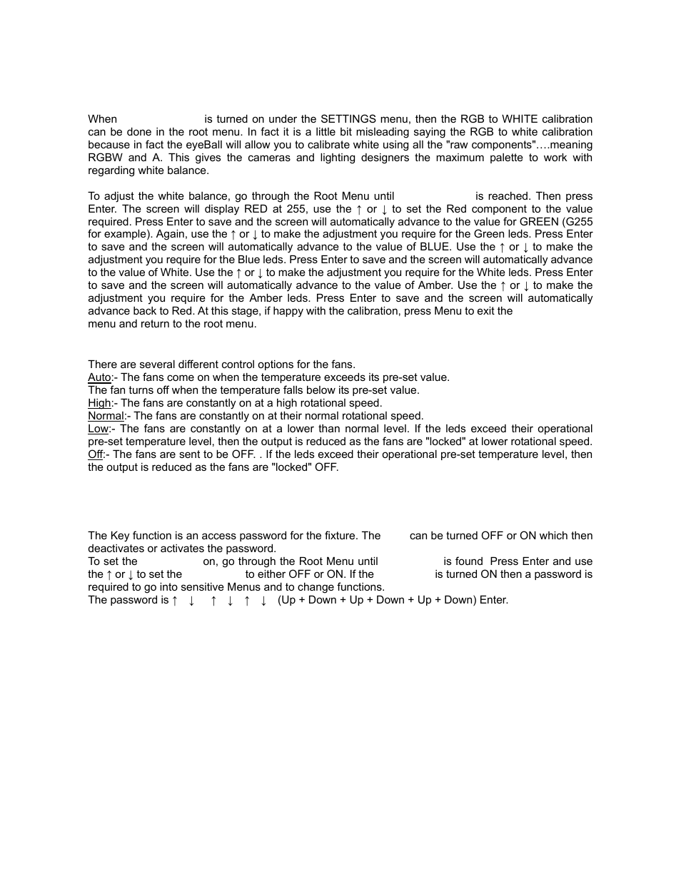 elektraLite eyeBall RGBWA (5-in-1) User Manual | Page 9 / 15