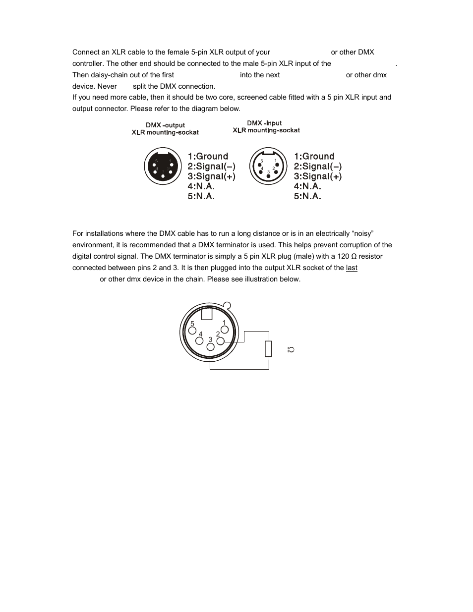 elektraLite eyeBall QUAD 7x12w LEDs User Manual | Page 4 / 14