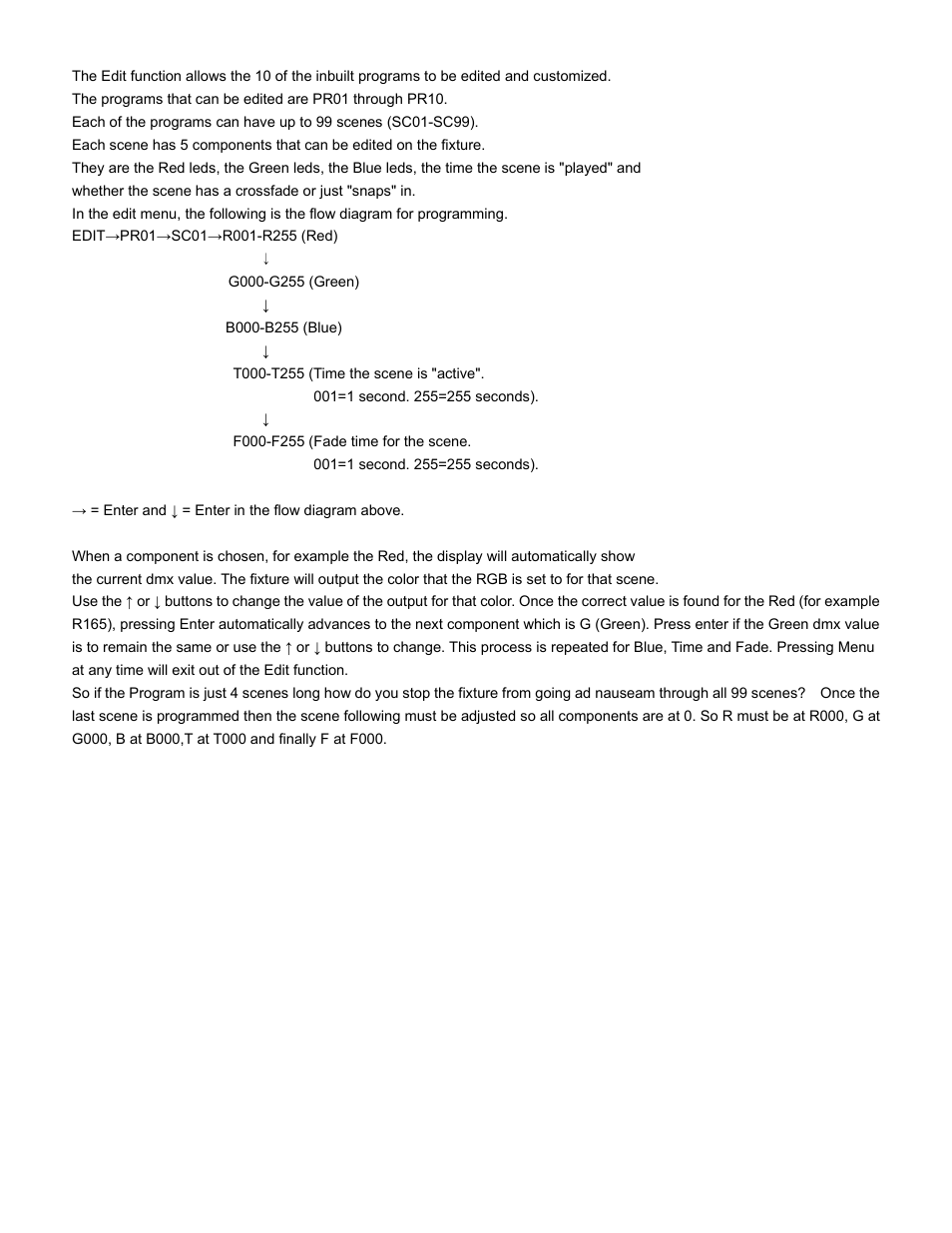 elektraLite Dazer RGB User Manual | Page 8 / 15