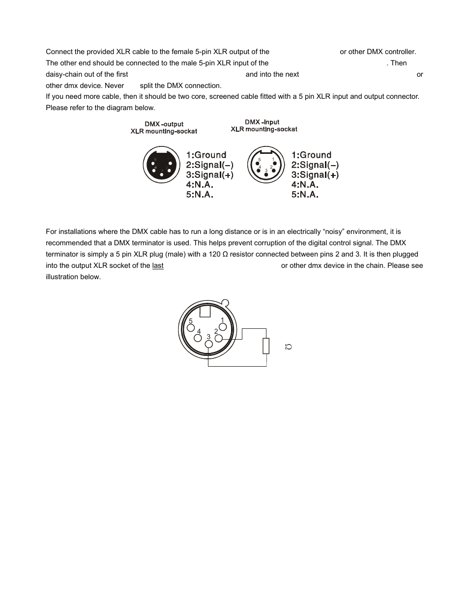 elektraLite Dazer Theatrical White User Manual | Page 4 / 13