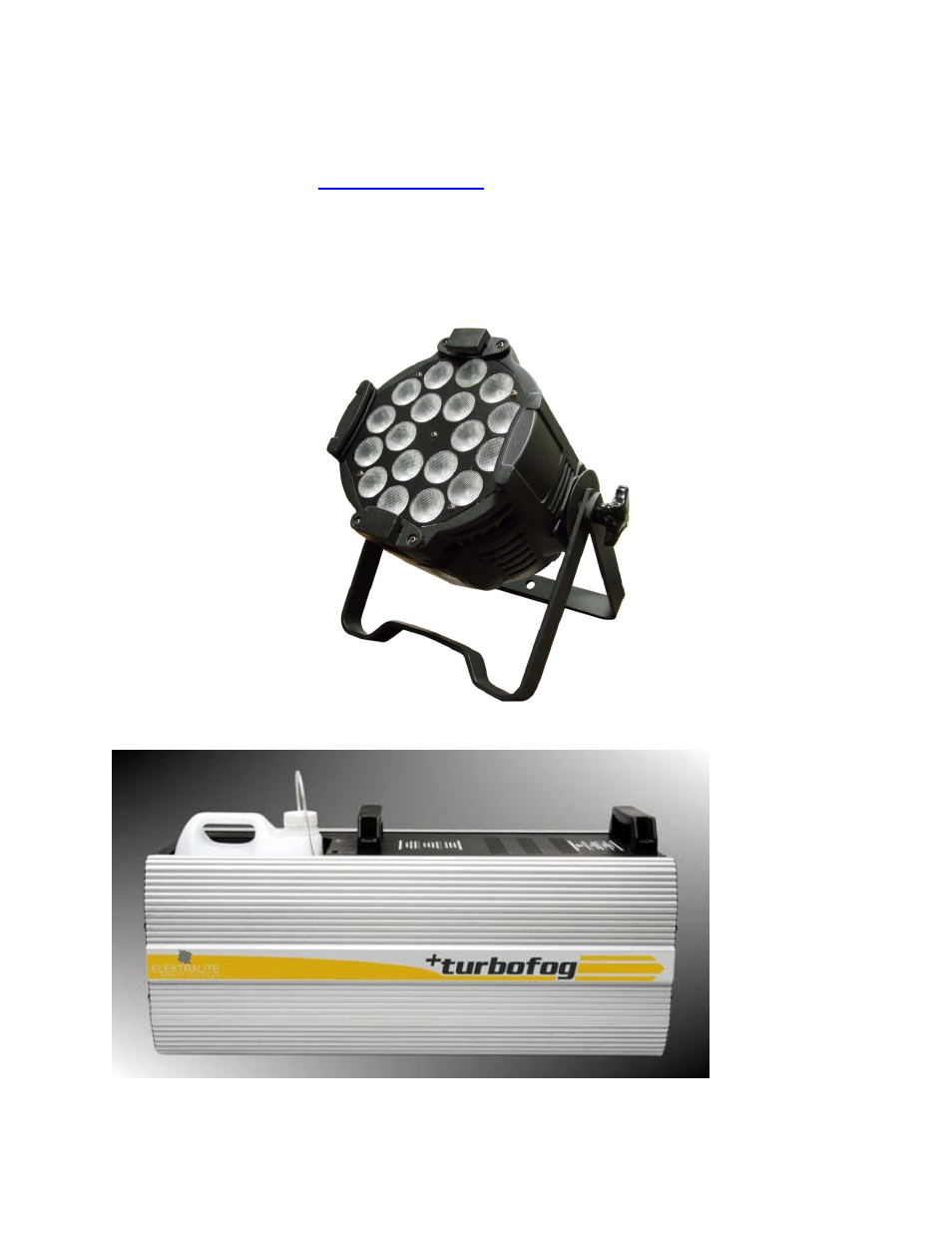 elektraLite Pancake QUAD 36-12W Quad LED Moving Yoke User Manual | Page 11 / 12