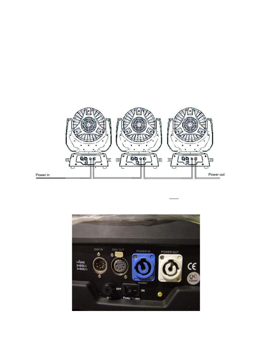 elektraLite Pancake QUAD 36-12W Quad LED Moving Yoke User Manual | Page 5 / 12