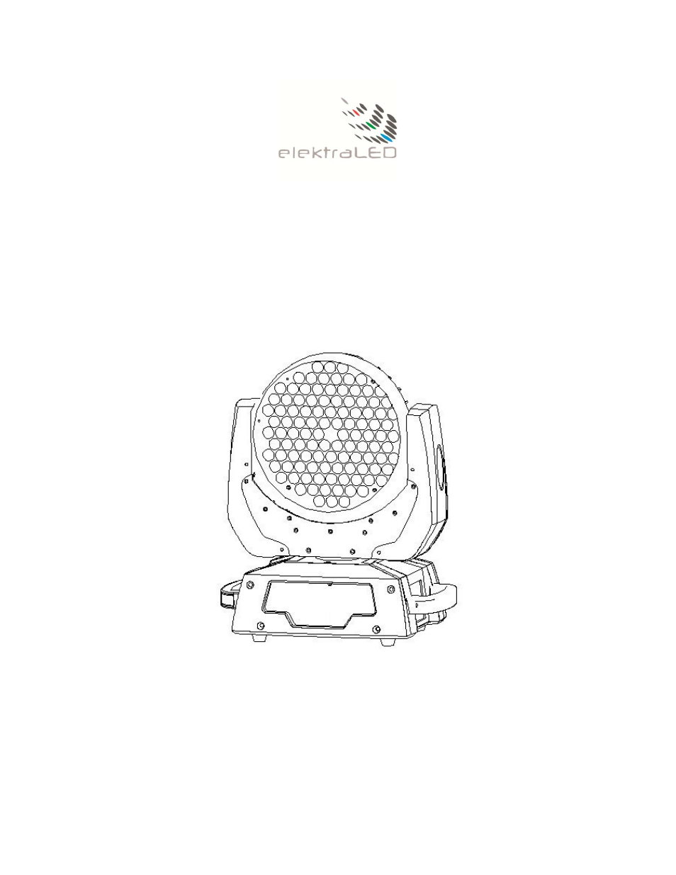 elektraLite Pancake RGBW 108-3W RGBW single source LEDs User Manual | 13 pages