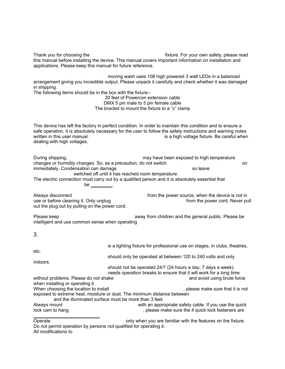 elektraLite Pancake RGBW 108-3W RGBW single source LEDs User Manual | Page 2 / 13