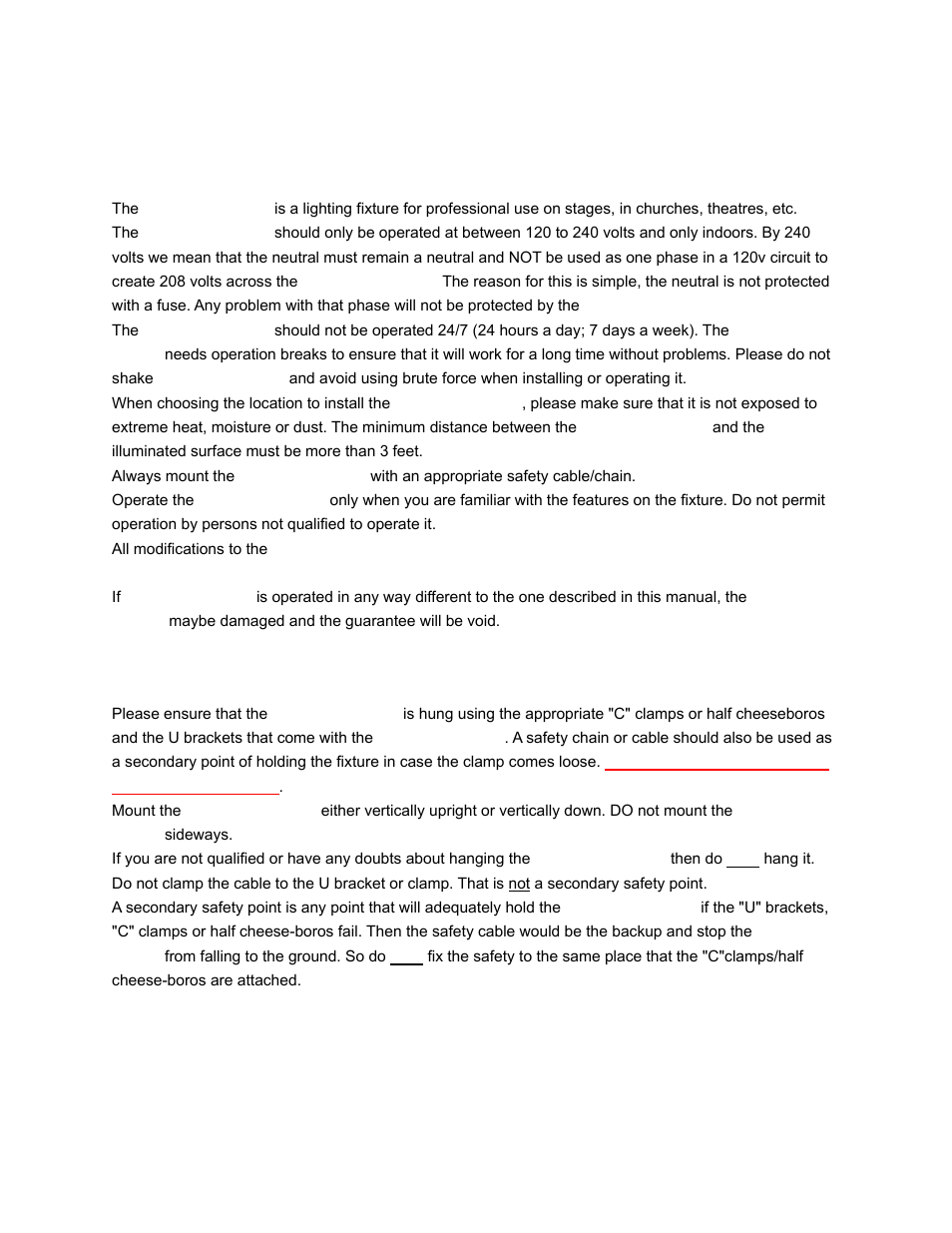 elektraLite ML-602 60W LED Moving Head Profile Spot User Manual | Page 3 / 9