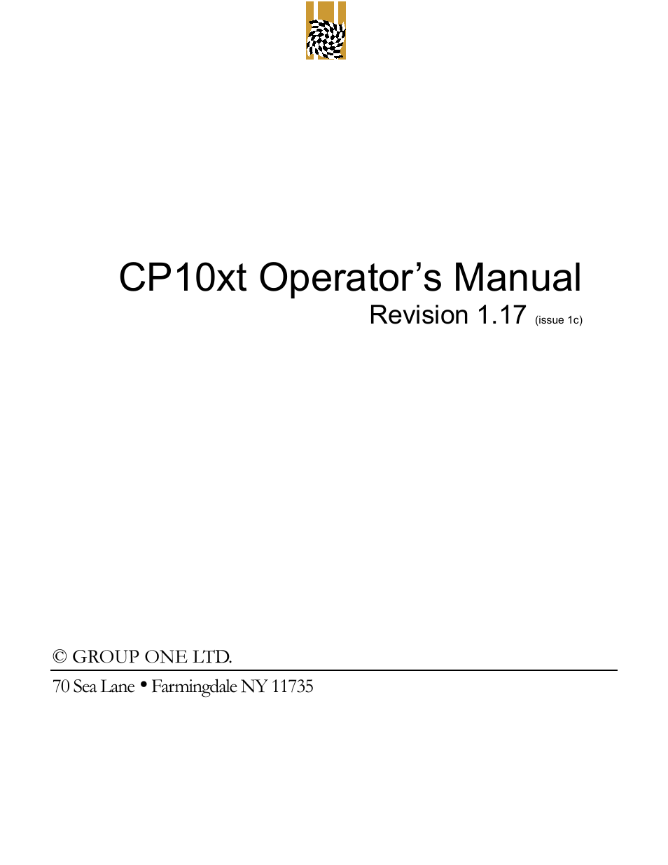 elektraLite CP10xt Manual User Manual | 49 pages