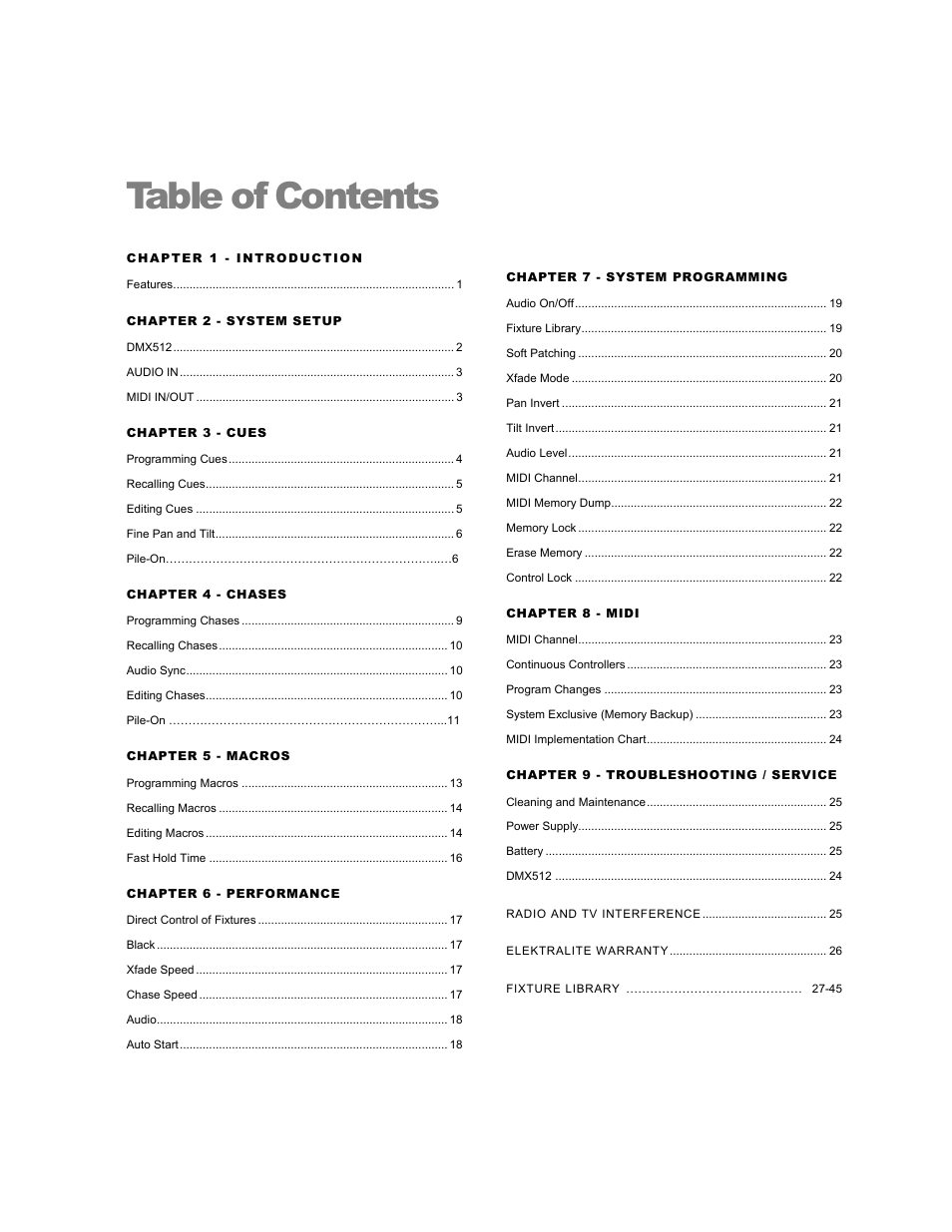 elektraLite CP10xt Manual User Manual | Page 3 / 49