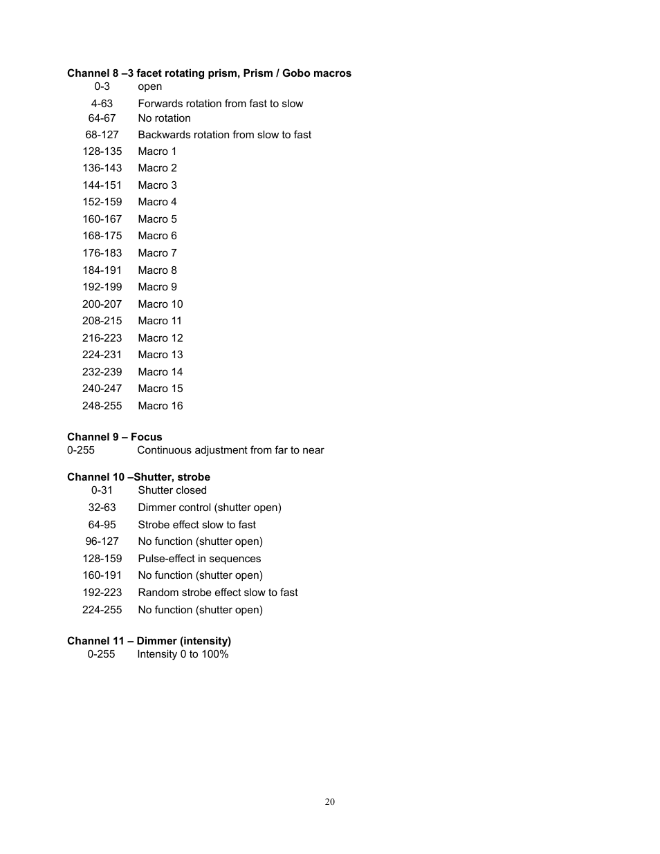 elektraLite MY 250 User Manual | Page 21 / 25