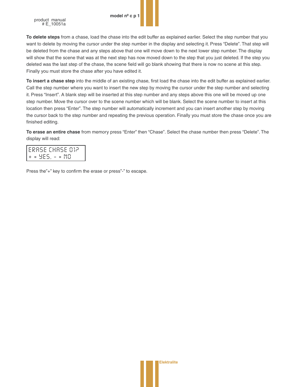 elektraLite CP1 User Manual | Page 9 / 25