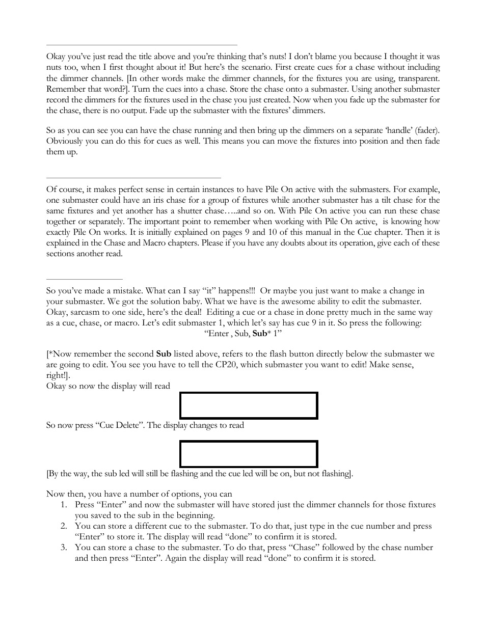 elektraLite CP20 User Manual | Page 28 / 55