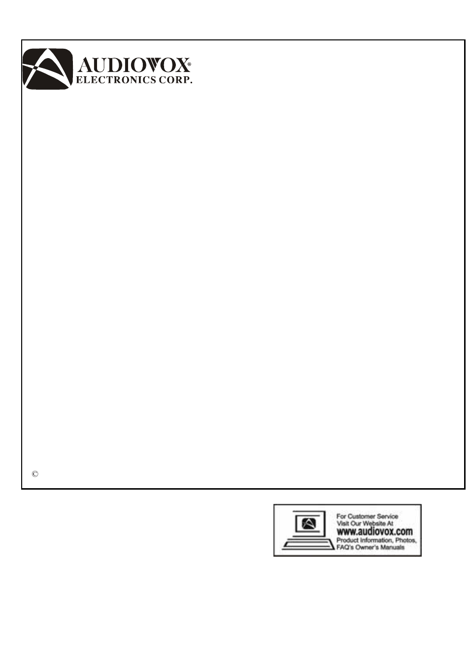 90 day limited warranty, 2006 audiovox electronics corporation, Applies to audiovox video products | Audiovox VE706 User Manual | Page 21 / 21