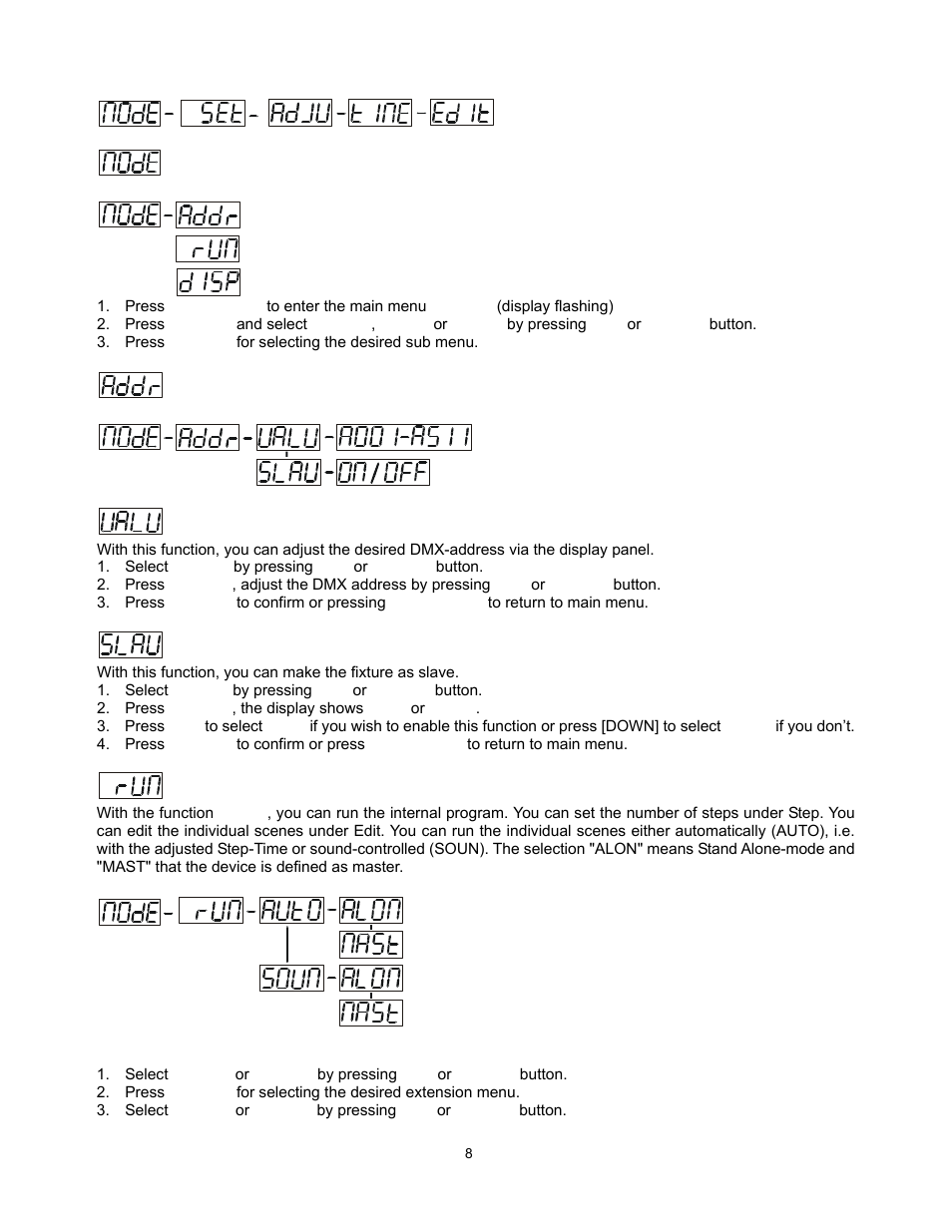 elektraLite MM 150 User Manual | Page 9 / 19