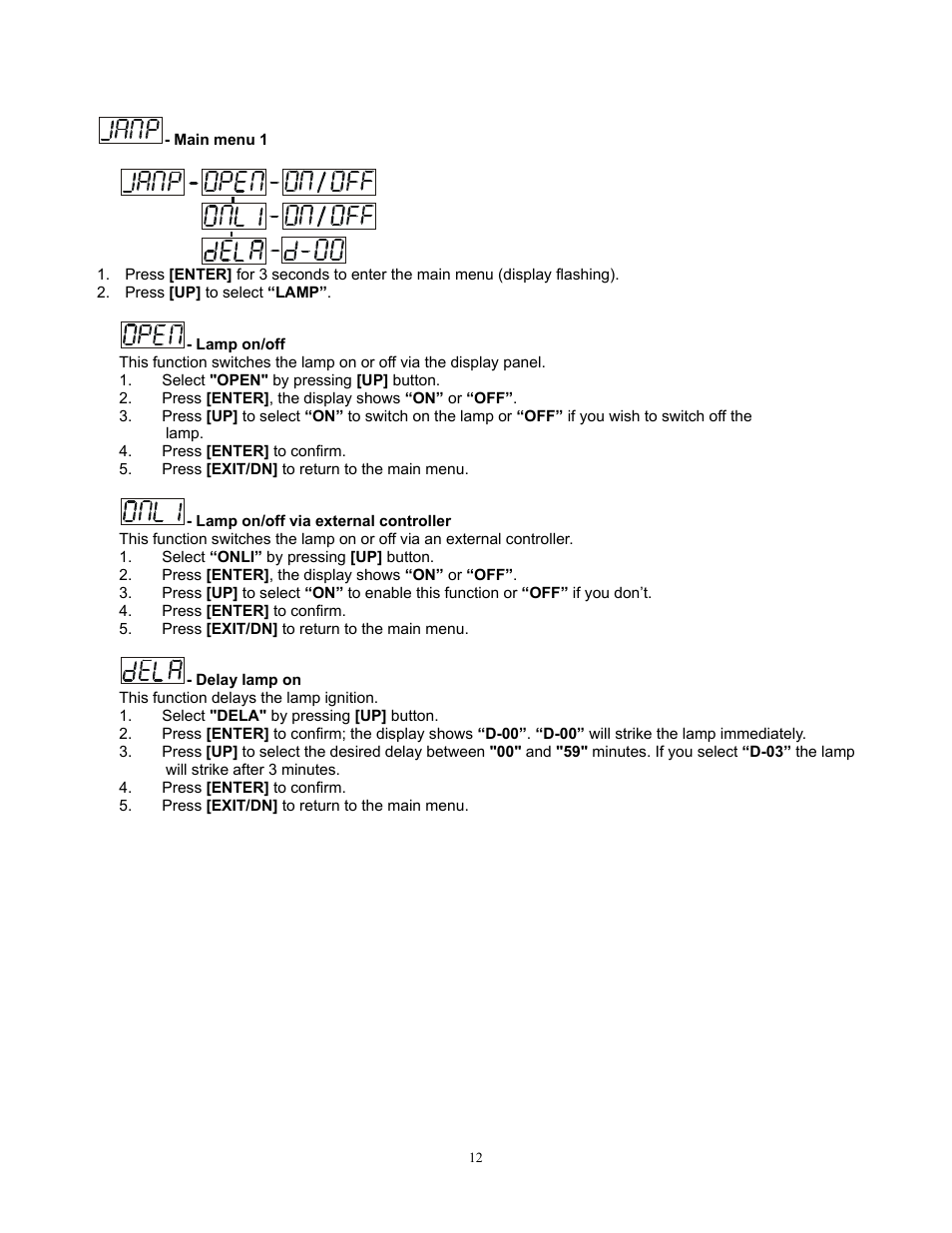 elektraLite MY 150 User Manual | Page 13 / 23