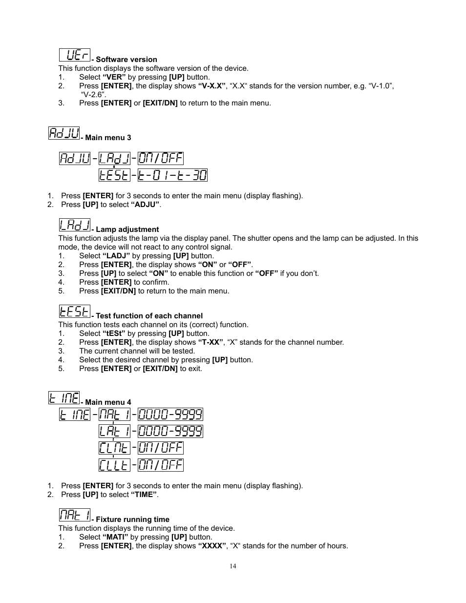 elektraLite MY 150 User Manual | Page 15 / 23