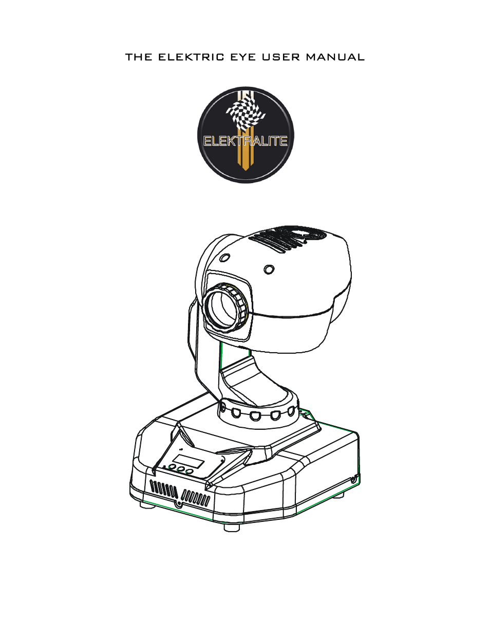 elektraLite Elektrik Eye User Manual | 22 pages